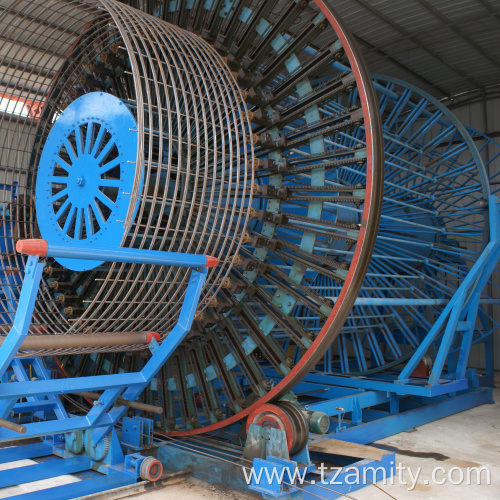 reinforced concrete vertical vibration cast pipe machine